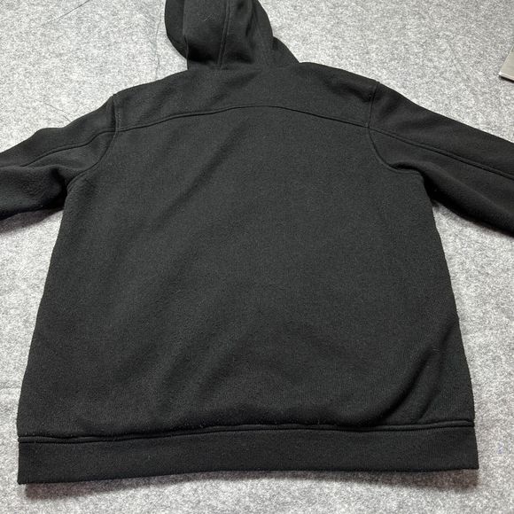 Patagonia Mens Better Sweater Hoodie Large Black Full Zip Pockets 3 Panel Hood - Picture 12 of 16